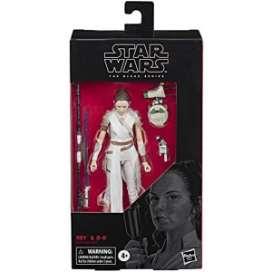 STAR WARS The Black Series Rey Toy 6" Scale Collectible Action Figure, Kids Ages 4 & Up