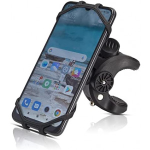 Universal Cell Phone Holder Mount - Golf Cart, Push Cart, Baby Stroller, Shopping Cart, Bike, Motorcycle, Boat, Spin Bike, Bicycle Handlebars - iPhone, Samsung Galaxy and Note, Pixel, Any Smartphone