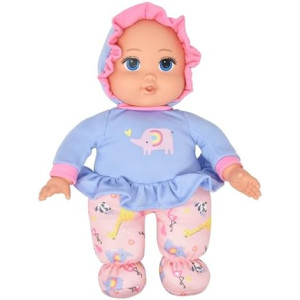 Soft Baby Doll, My First Plush Doll for Infants Toddlers Girls and Boys