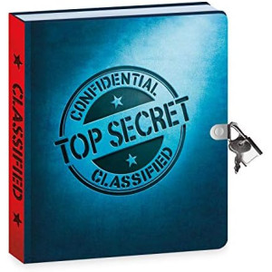 Peaceable Kingdom Top Secret Diary with Invisible Ink Pen