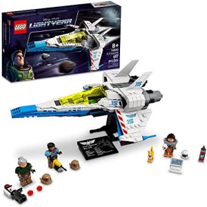 LEGO Disney Pixar's Lightyear XL-15 Spaceship 76832 Buildable Model - Outer Space Toy with Buzz Minifigure, Sox The Cat Figure, Movie Inspired Set for Kid's Action and Imaginative Play Ages 8+