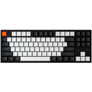 Keychron C1 Mac Layout Wired Mechanical Keyboard, Gateron G Pro Brown Switch, Tenkeyless 87 Keys ABS keycaps Computer Keyboard for Windows PC Laptop, RGB Backlight, USB-C Type-C Cable