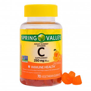 Spring Valley Vegetarian Vitamin C Gummies, 70 Ct