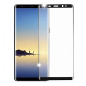 Black Tempered Glass Screen Protector For Samsung Galaxy Note 8 Phone