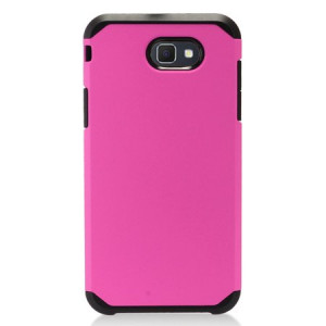 Hot Pink Slim Double Layered Case For Samsung Galaxy Halo / Galaxy J7v Phone