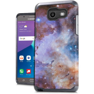 Stardust Marble Design Case For Samsung Galaxy Halo / Galaxy J7v Phone