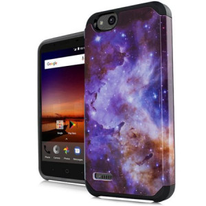 MUNDAZE Stardust Marble Design Duo Case For ZTE Tempo X / Blade Vantage Phone