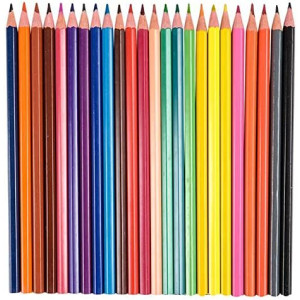 ArtCreativity Multi Colored Pencils - 24 Pack - Pre-Sharpened Coloring Pencil Set - Color Pencils for School Art Projects, Creative Play, Drawing - Great Gift Idea for Kids and Adults