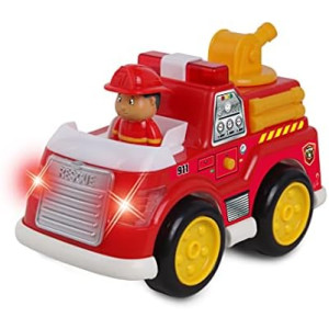 NKOK Junior Racers Lights & Sounds Fire Truck, Multi