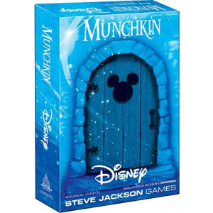 USAOPOLY Munchkin: Disney Card Game | Munchkin Game Featuring Disney Characters and Villains | Officially Licensed Disney Card Game | Tabletop Games & Board Games for Disney Fans