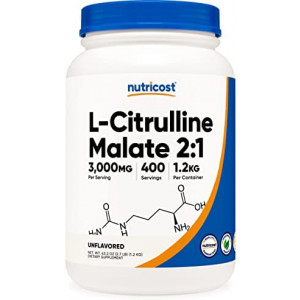 Nutricost L-Citrulline Malate Powder (2:1) 1.2KG