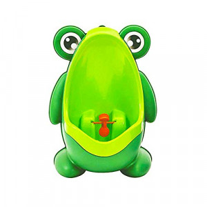 Frog Pee Training,Cute Frog Potty Training Urinal for Boys with Funny Aiming Target,Frog Shape Pee Trainer