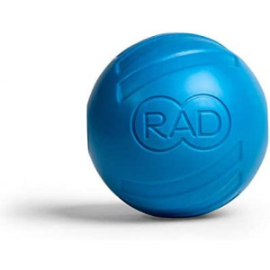 RAD Atom I Extra Firm Density Massage Ball for Pecs, Shoulders, Glutes, Hamstrings, Quads and Traps Self Myofascial Release, Massage, Mobility and Recovery