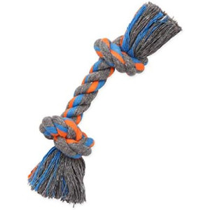 Mammoth Pet Products Flossy Chews Cottonblend Color Rope e, Mini, 6-Inch, MultiColored (20000V)