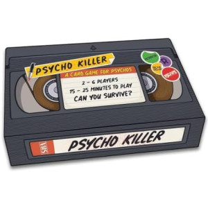 Psycho Killer Escape Tabletop Games, Fast-Paced, Hilarious and Strategic Party Game!