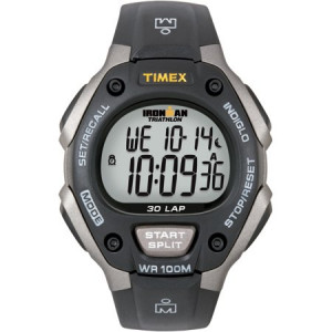 Timex Men's Ironman Classic 30 Full-Size Watch, Black Resin Strap