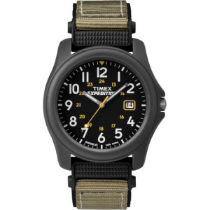 Timex Men's Expedition Camper Watch, Gray Nylon Strap