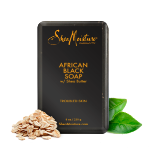 African Black Soap - Soothes and Refreshes Dry, Troubled Skin with Aloe and Organic Shea Butter - Sulfate-Free with Natural and Organic Ingredients - Hydrates Problem Skin (8 oz)