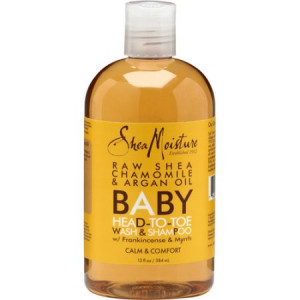 Shea Moisture Baby Head-To-Toe Wash & Shampoo Raw Shea Chamomile & Argan Oil, 13 oz