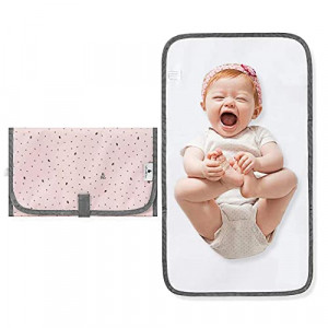 Baby Changing Pad, Diaper Changing Pad Waterproof- Portable Changing Pad Lightweight & Compact - Travel Changing Pad for Newborn Baby-Changing Pad Portable Available in Lovely Patterns – by Vivilov