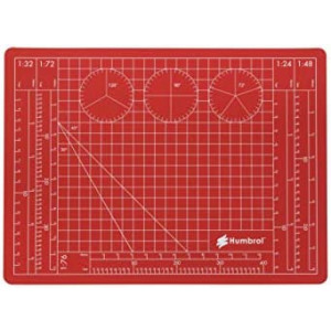 Airfix Modeler's A4 Cutting Mat, Red