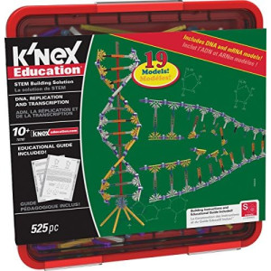 K’NEX Education – DNA Replication and Transcription Set – 525 Pieces – Ages 10+ Science Educational Toy