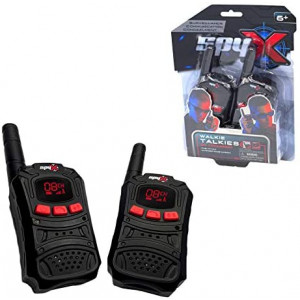 SpyX Spy Walkie Talkies - Made for Small Hands and Doubles as a Spy Toy for Buddy Play. Perfect Addition for Your spy Gear Collection!