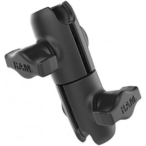 RAM Mounts RAP-B-200-12U Composite Double Socket Swivel Arm Compatible with RAM B Size 1" Ball Components