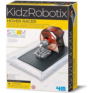 4M Hover Racer Science Kit, DIY Mechanical Engineering Airboat - STEM Toys Educational Gift for Kids & Teens, Girls & Boys