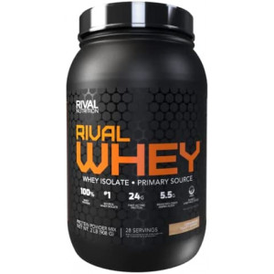 Rivalus Rivalwhey – Cinnamon Toast 2lb - 100% Whey Protein, Whey Protein Isolate Primary Source, Clean Nutritional Profile, BCAAs, No Banned Substances, Made in USA