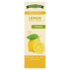 Nature's Truth Aromatherapy Lemon Essential Oil, 0.51 Fl Oz