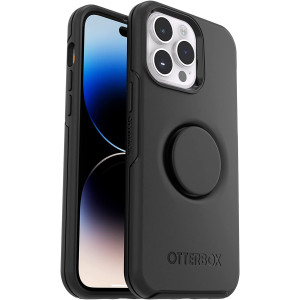 OtterBox + Pop Symmetry Series Case for iPhone 14 Pro (Only) - Non-Retail Packaging - (Black)