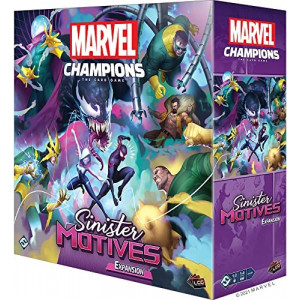 Marvel Champions The Card Game Sinister Motives Campaign Expansion | Strategy Card Game for Adults and Teens | Ages 14+ | 1-4 Players | Avg. Playtime 45-90 Mins | Made by Fantasy Flight Games