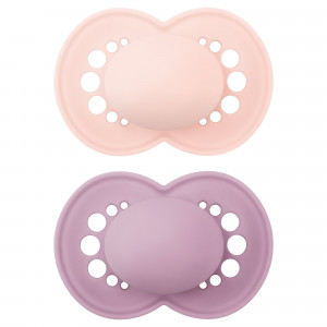 MAM Original Matte Pacifier, 16+ Months, Girl, 2 Pack