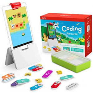 Osmo-Coding Starter Kit for Fire Tablet-3 Educational Learning Games Ages 5-10+-Learn to Code, Coding Basics & Coding Puzzles-STEM Toy Gifts (Osmo Fire Tablet Base Included-Amazon Exclusive)