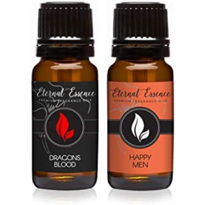 Pair (2) - Dragons Blood & Happy Men - Premium Fragrance Oil Pair - 10ML