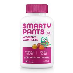 SmartyPants Womens Complete Dietary Supplement  120 CT Gummies