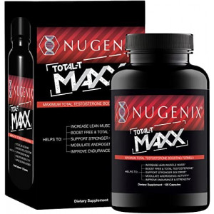 Nugenix Maxx Testosterone - Ultra Premium, Hardcore Men's Testosterone Booster, Clinically Validated - 120 Capsules