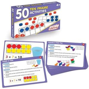 Junior Learning JL321 50 Ten Frame Activities