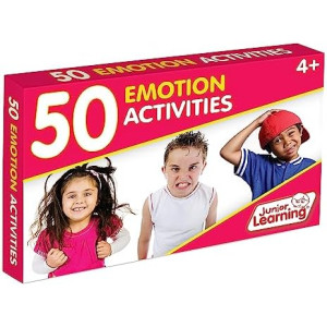 Junior Learning 50 Emotion Activity Cards