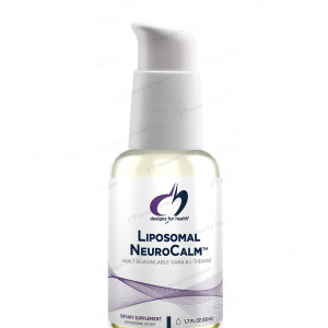 Designs for Health Liposomal NeuroCalm - Liquid GABA + L Theanine to Support Calm + Healthy Stress Response (25 Servings / 1.7oz)