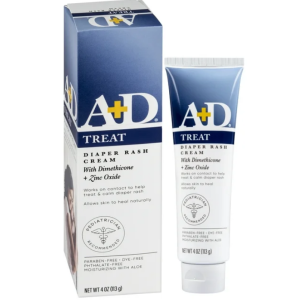 AandD A+D Zinc Oxide Cream, 4 Ounce