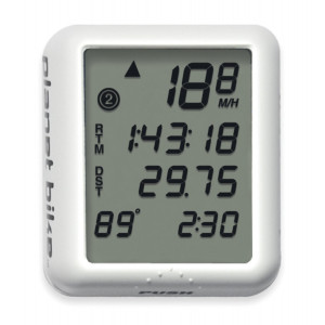 Planet Bike Protege 9.0 9-Function Bike Computer with 4-Line Display and Temperature