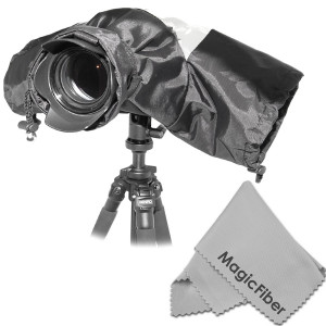Altura Photo Professional Rain Cover for Large DSLR Cameras (Canon Nikon Sony Pentax Olympus Fuji) - Including CANON REBEL EOS T5i T4i T3i T3 T2i T1i