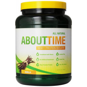 SDC Nutrition About Time Whey Protein Isolate, Vanilla, 2 Pound