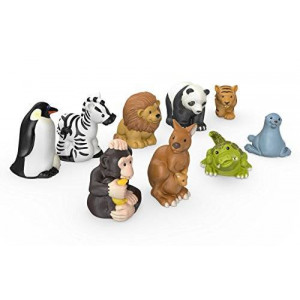 Fisher-Price Little People Zoo Animal Friends 9-Pack