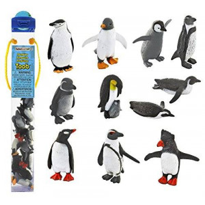 Safari Ltd. Safari Ltd Penguin TOOB With 11 Fun and Flightless Figurines