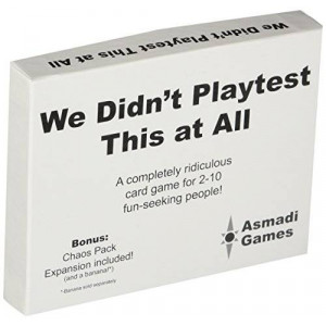 Asmadi Games We Didn't Playtest This at All - With Chaos Pack