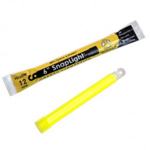 Cyalume SnapLight Industrial Grade  Chemical Light Sticks, Yellow, 6" Long, 12 Hour Duration (Pack of 10)