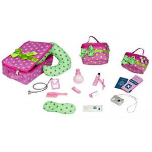 Our Generation Luggage And Travel Set For 18" Dolls